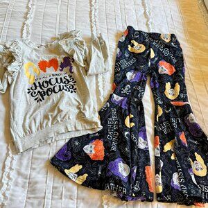 Kids Hocus Pocus Matching Set - Gray and Black